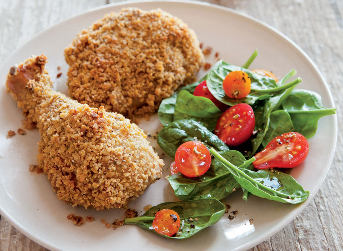 oven roasted fried chicken