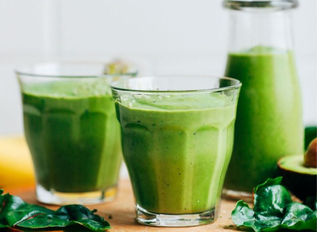 Avocado green smoothie